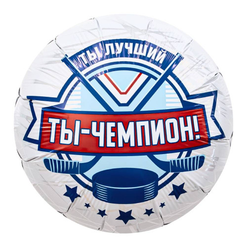 Шар круг "Ты чемпион"