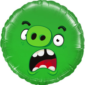 Шар круг Angry Birds (Энгри Бердз), зеленый