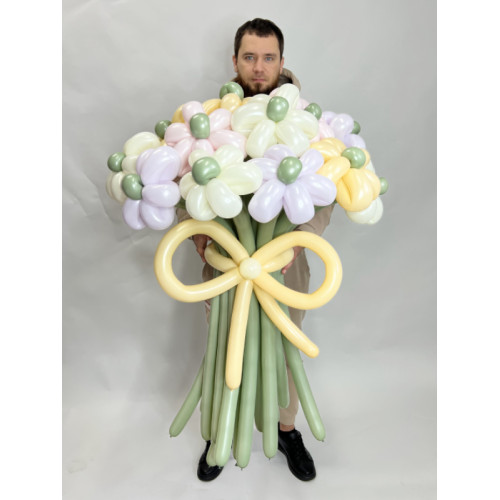 Букет цветов из шаров "Ромашки"