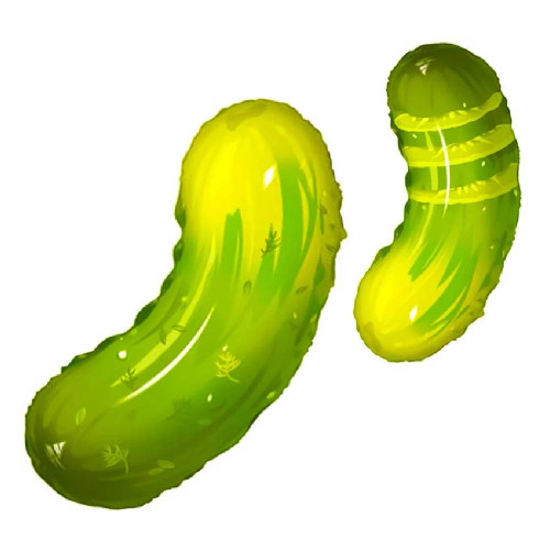 Шар фигура "Огурец"