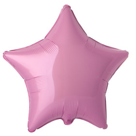 Шар Звезда 81 см, розовая
