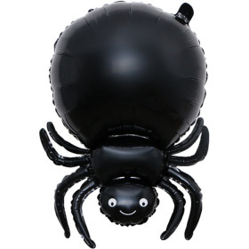 Шар фигура "Большой паук", черный