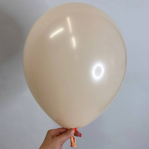 Шарик нежно-персиковый макарунс, 30 см