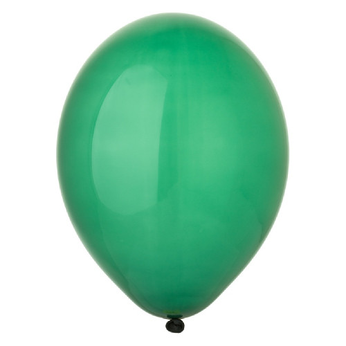 Шар латексный кристалл, Экстра Green, 30 см