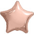 Шар Звезда 46 см, розовое золото металлик