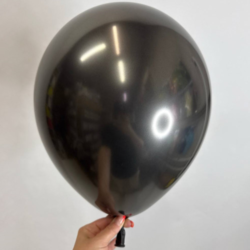 Шарик антрацитовый хром, 30 см