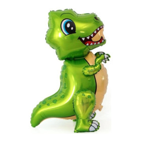 Ходячий шар "Маленький динозавр", зеленый