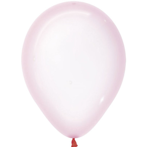 Шар Хрустально-розовый Макарунс, кристалл, 30 см