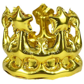 Ходячий шар "Корона", золотая