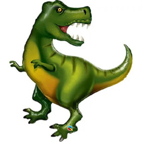 Шар фигура "Тираннозавр зеленый"