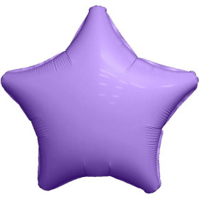 Шар Звезда 46 см, мистик пурпурный сатин