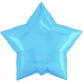 Шар Звезда 46 см, Пастель Cool Blue