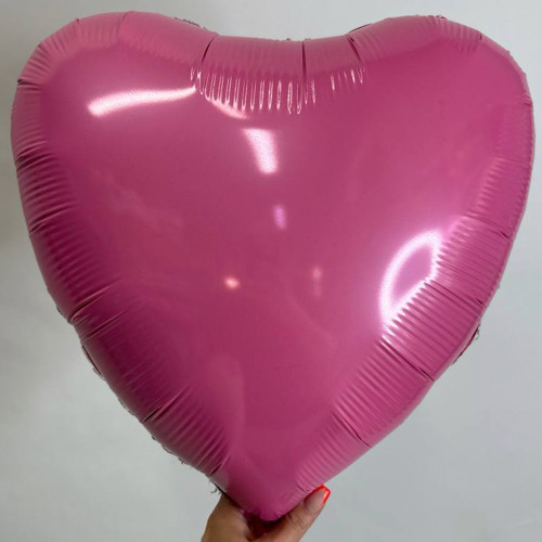 Шар сердце бабл гам, 46 см