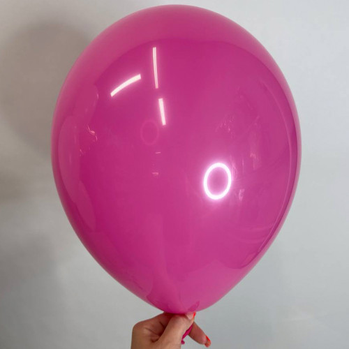Шарик малиновый пастель s12, 30 см