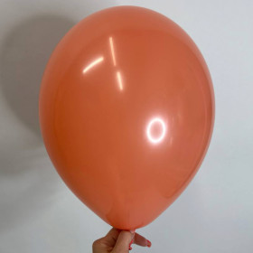 ﻿Шарик коралл пастель s74, 30 см