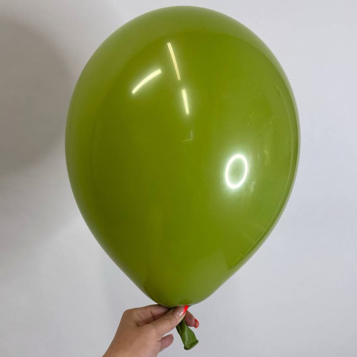 Шарик оливковый пастель, 30 см