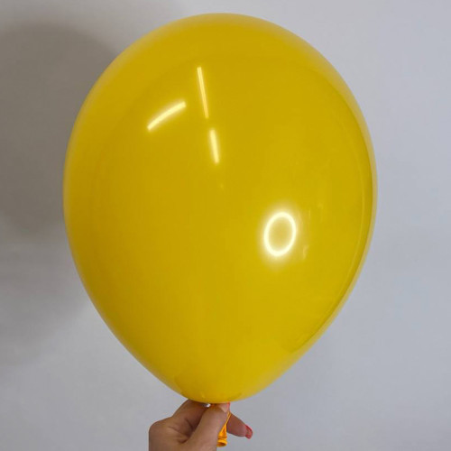 ﻿Шарик лимонный пастель s10, 30 см