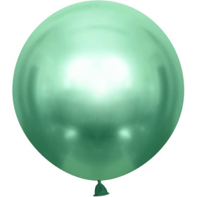 Большой шар хром 90 см, зеленый