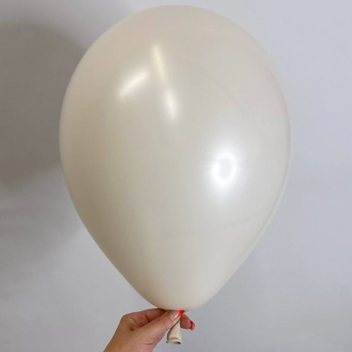 Шарик кремовый пастель, 30 см