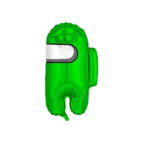 Шар фигура "Амонг Ас", зеленый
