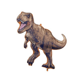 Шар фигура "Коричневый Динозавр из Парка Юркского периода"