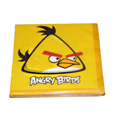 Салфетки Angry Birds Желтые (Энгри Бердз)