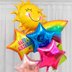 Букет шаров "Солнечный День Рождения"