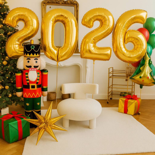 Композиция из шаров "Новогоднее гуляние"