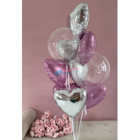 Фонтан из шаров "Дыхание весны"