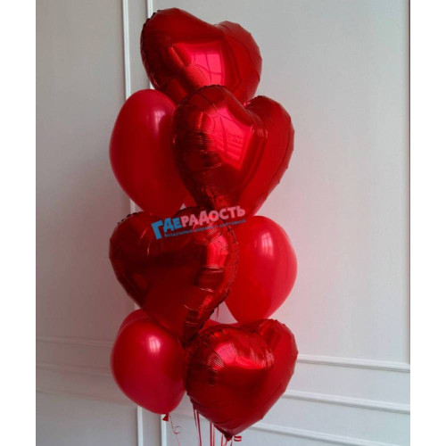 Фонтан из шаров "Безумная страсть"