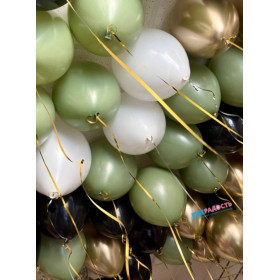 Шары под потолок "Эвкалиптовый ветер", 35 шт