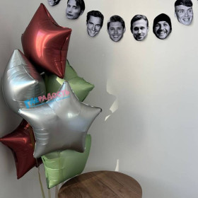 Фонтан из шаров "Оливковая гавань"