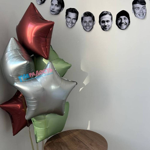 Фонтан из шаров "Оливковая гавань"