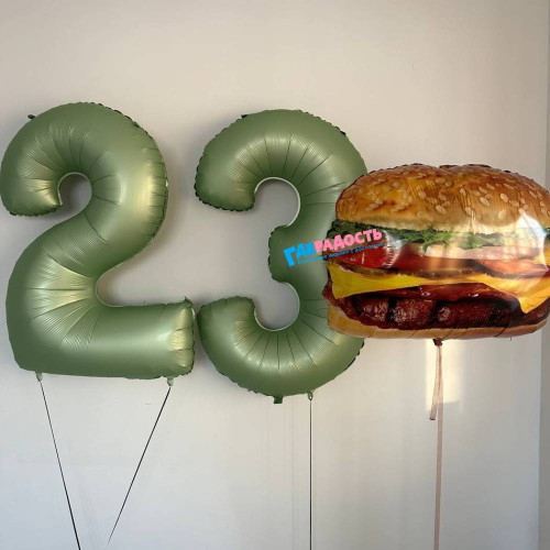 Композиция из шаров "Гастрономический сет"