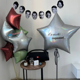 Композиция из шаров "Без лишних слов"