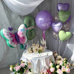 Композиция из шаров "Праздник весны"