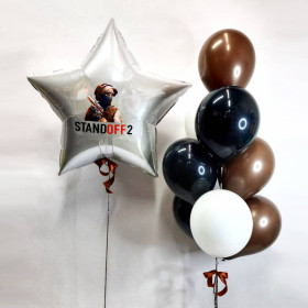 Композиция из шаров "Легенда арены"