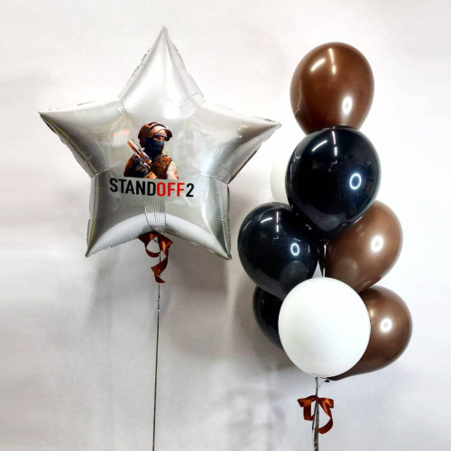 Композиция из шаров "Легенда арены"