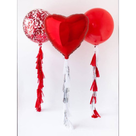 Большие шары "Happy Valentine`s Day"