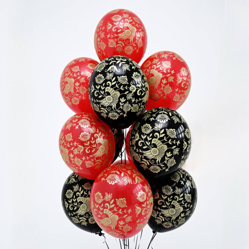 Фонтан из шаров "Русский стиль. Птица"