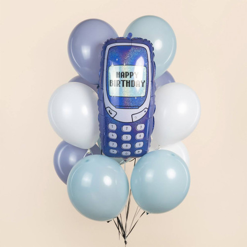 Букет из шаров "Кнопочный телефон"