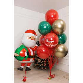 Композиция из шаров "Скоро Новый Год"