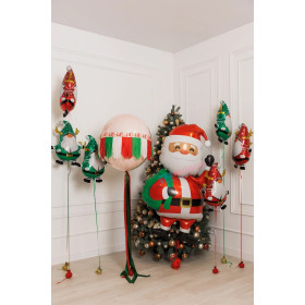 Композиция из шаров "Новогодние герои"