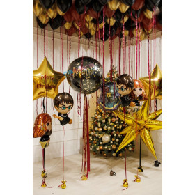 Композиция из шаров "Волшебная компания Гарри Поттера"