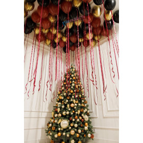 Шары под потолок "Под елочку"