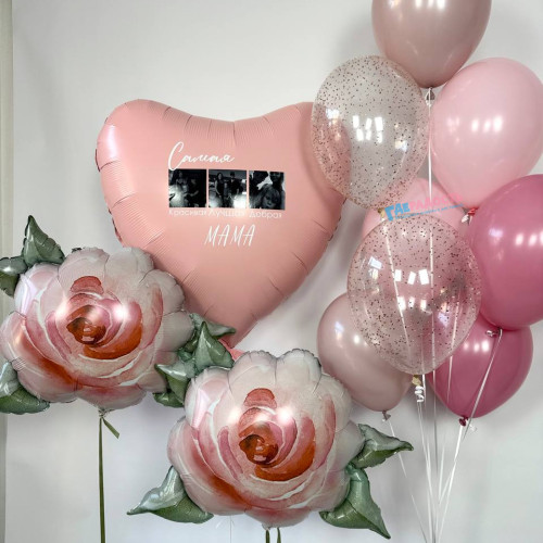 Композиция из шаров "Самая лучшая мама"