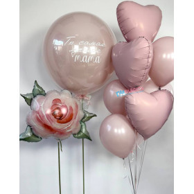 Композиция из шаров "Ты самая лучшая мама"