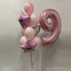 Композиция из шаров "Милашка Куроми"