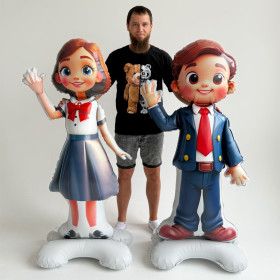 Композиция из шаров "Юные ученики"