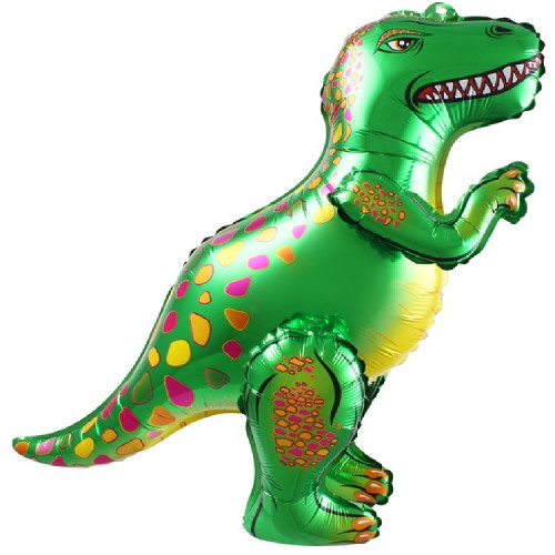 Ходячий шар "Динозавр аллозавр зеленый"